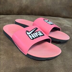 Nike Pink Slide Sandals